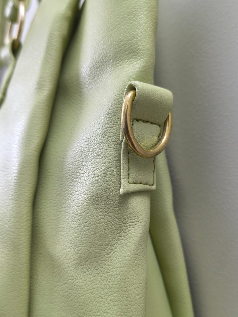 Lime Green Shoulder Crossbody Tote Bag