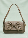 Underarm X-French Flower Stick Bag-Grey