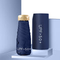 Ultra Light Foldable Mini Umbrella-Navy Blue