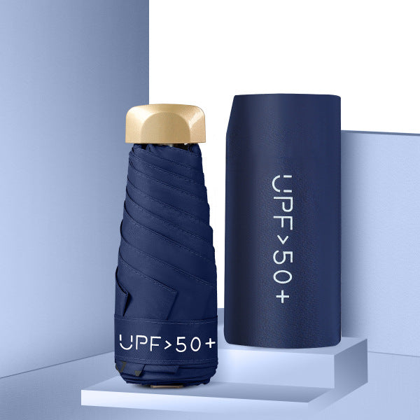 Ultra Light Foldable Mini Umbrella-Wine Red