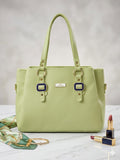 Lime Green Shoulder Crossbody Tote Bag
