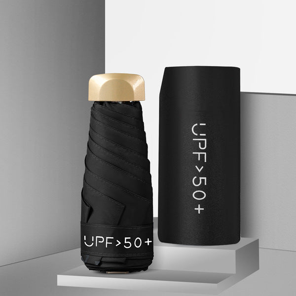 Ultra Light Foldable Mini Umbrella-Wine Red