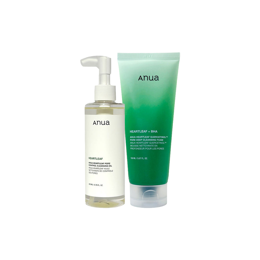 Anua Heartleaf Pore Control Double Cleansing Combo