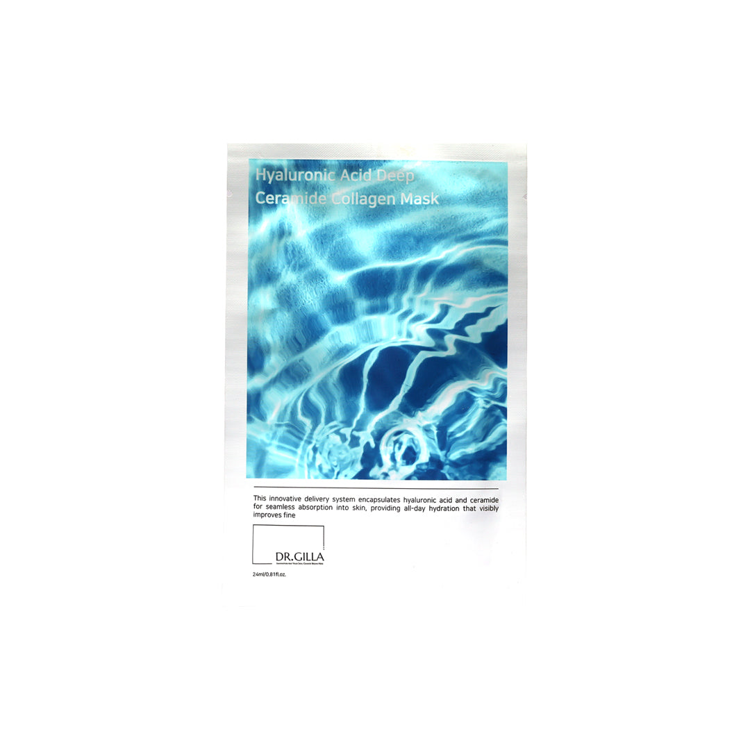 Dr. Gilla Hyaluronice Acid Deep Ceramide Collagen Mask 24 ml