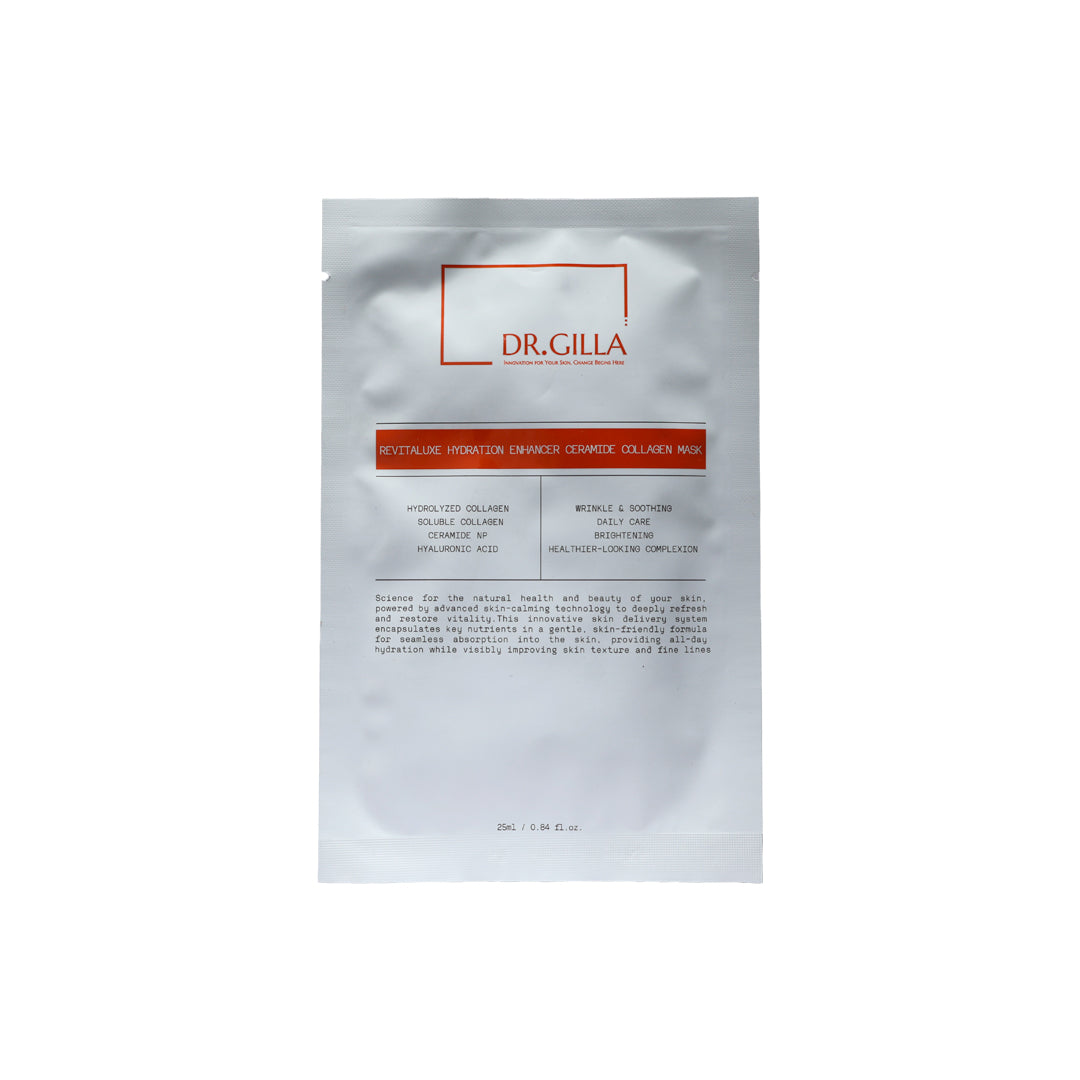 Dr. Gilla Revitaluxe Hydration Enhancer Ceramide Collagen Mask 25 ml