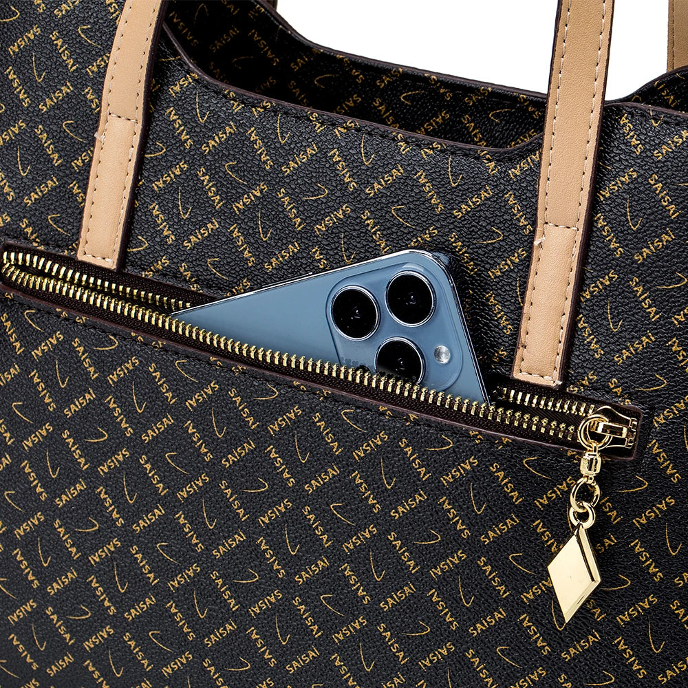 2026 Trending Luxury Design Classic Vintage Women's Single Shoulder Crossbody Bag Large Capacity Handbag