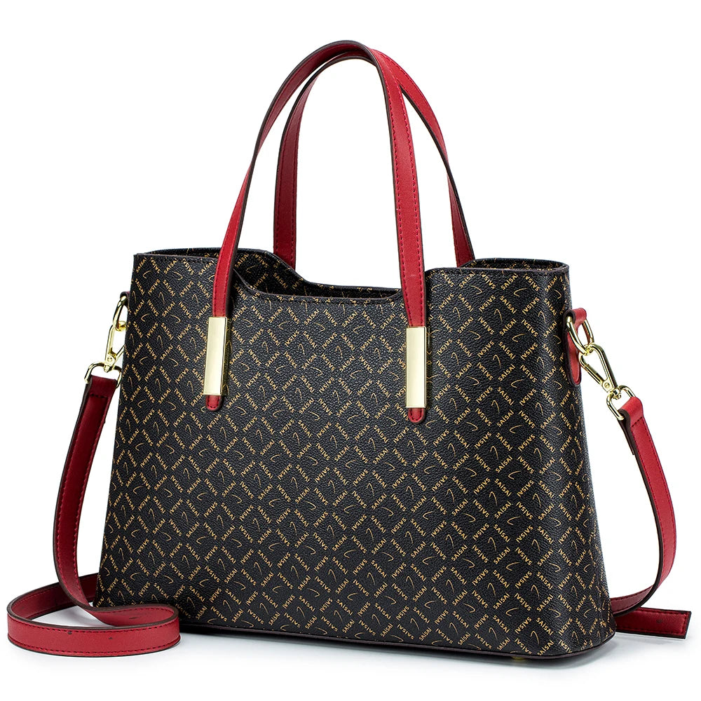 2026 Trending Luxury Design Classic Vintage Women's Single Shoulder Crossbody Bag Large Capacity Handbag