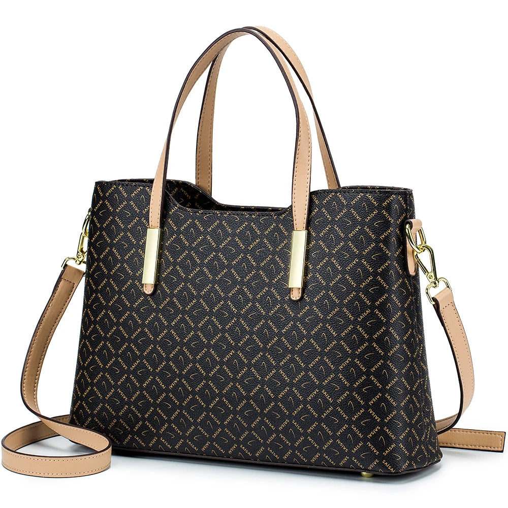 2026 Trending Luxury Design Classic Vintage Women's Single Shoulder Crossbody Bag Large Capacity Handbag