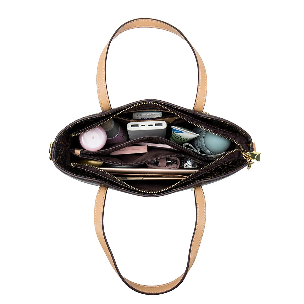 2026 Trending Luxury Design Classic Vintage Women's Single Shoulder Crossbody Bag Large Capacity Handbag