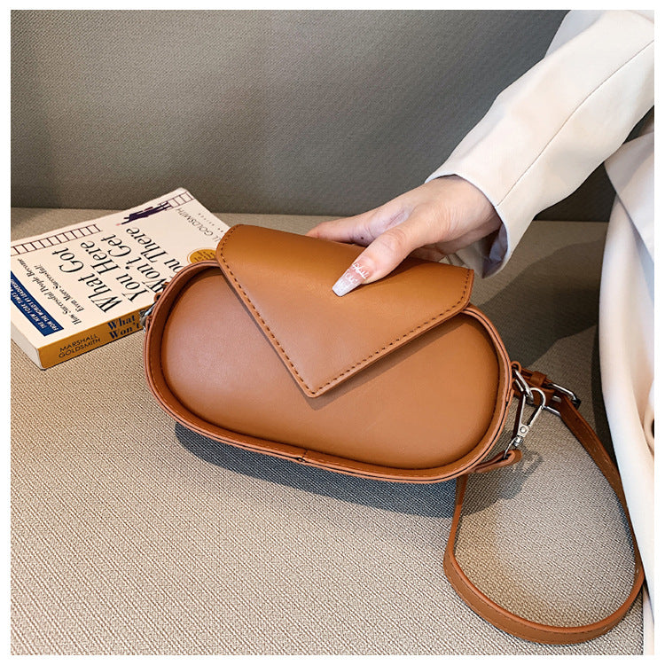 Retro Celebrity Fashionable Bag-Brown