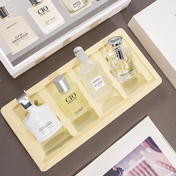 White Tea & Mountain Spring Fragrance — Women’s Four‑Piece Set