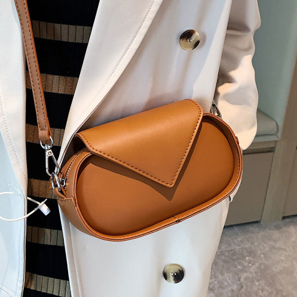 Retro Celebrity Fashionable Bag-Brown