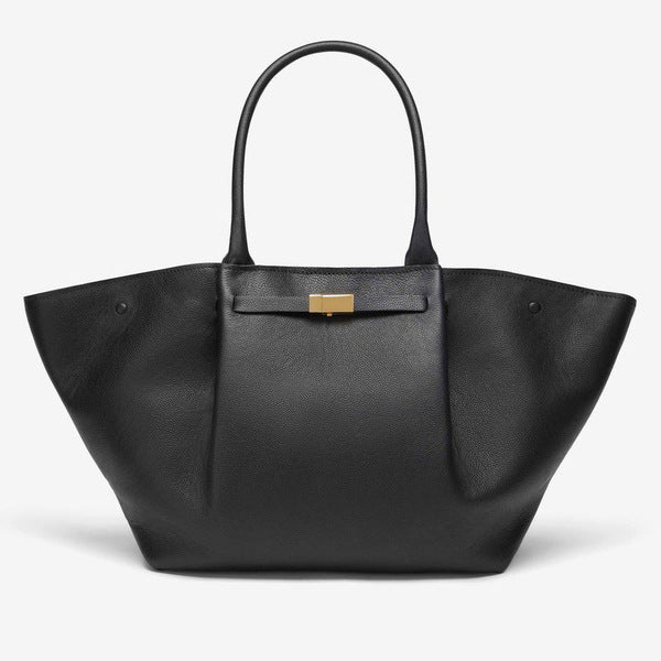 Demellier Wing Bag – Genuine Leather-Brown-Large