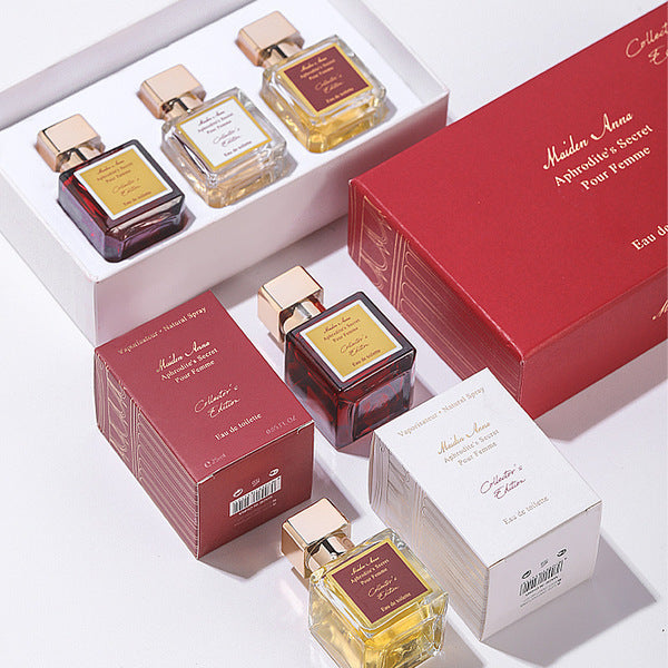 520 Xiaocheng Yixiang Women’s Perfume Suit — Three‑Piece Set