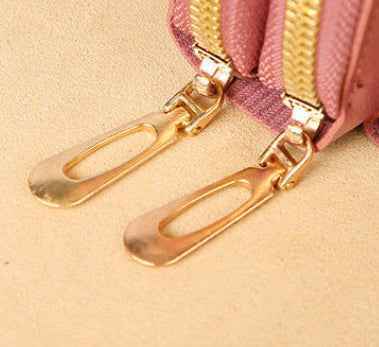 Solid Color Crossbody Hand Purse-Pink