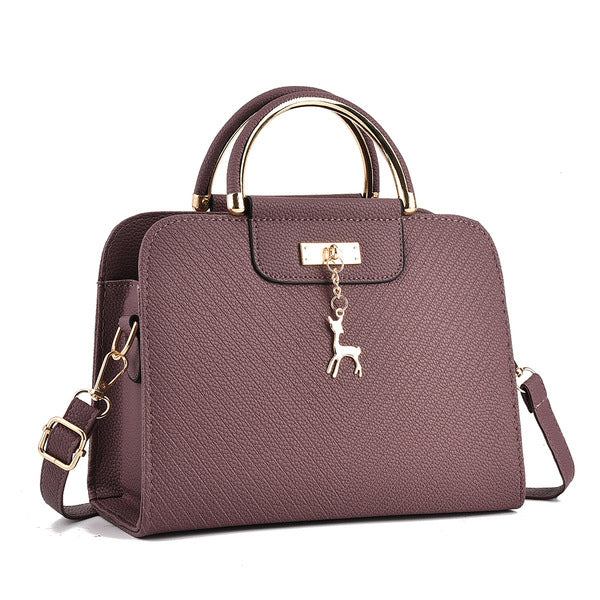 K-Style Shoulder Crossbody Bag-Violet