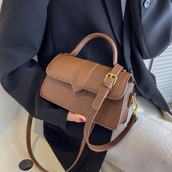 All-Match Commuter Crossbody Bag-Brown