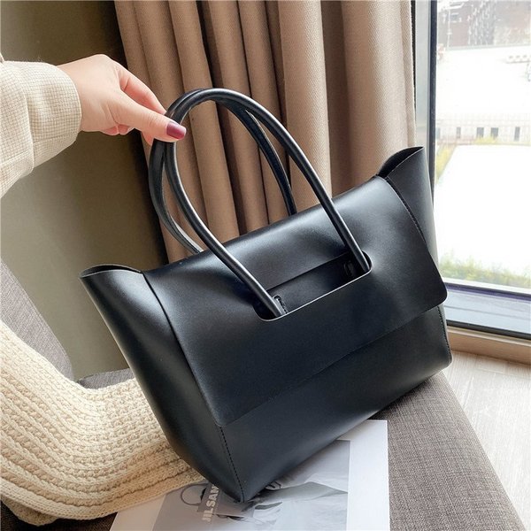 Women's Commuter Tote Bag-Black